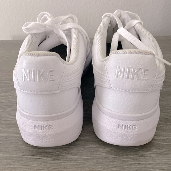 Nike Court Vision Alta Women’s shoe size 12 Solid White - Picture 5 of 7